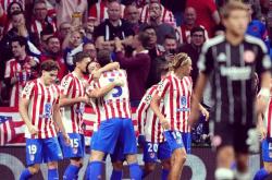 爱游戏娱乐-包含拜仁胜马竞：德甲劲旅击败西甲豪门的词条