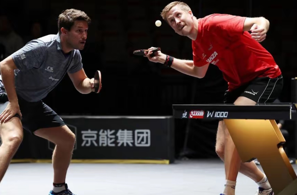 波兰乒乓球队鏖战德国乒乓球队，波尔送出助攻的简单介绍